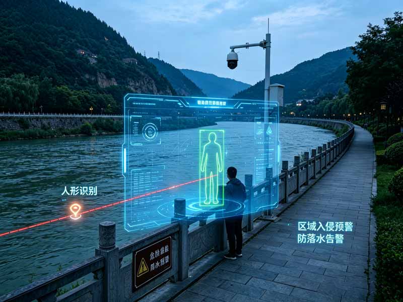 陕西景区河道防落水智能监控项目