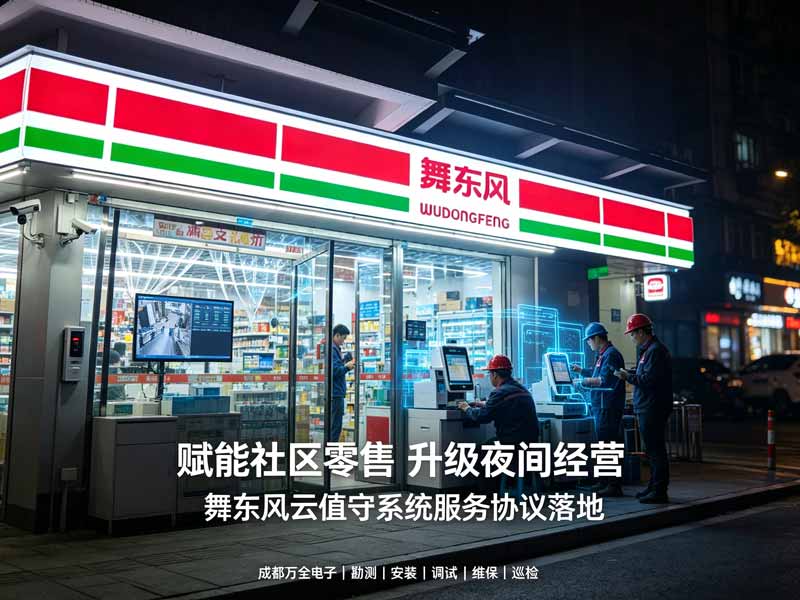 舞东风便利店云值守系统项目落地