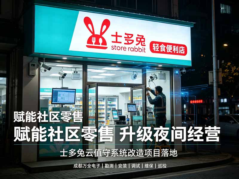 士多兔24小时便利店云值守系统升级项目