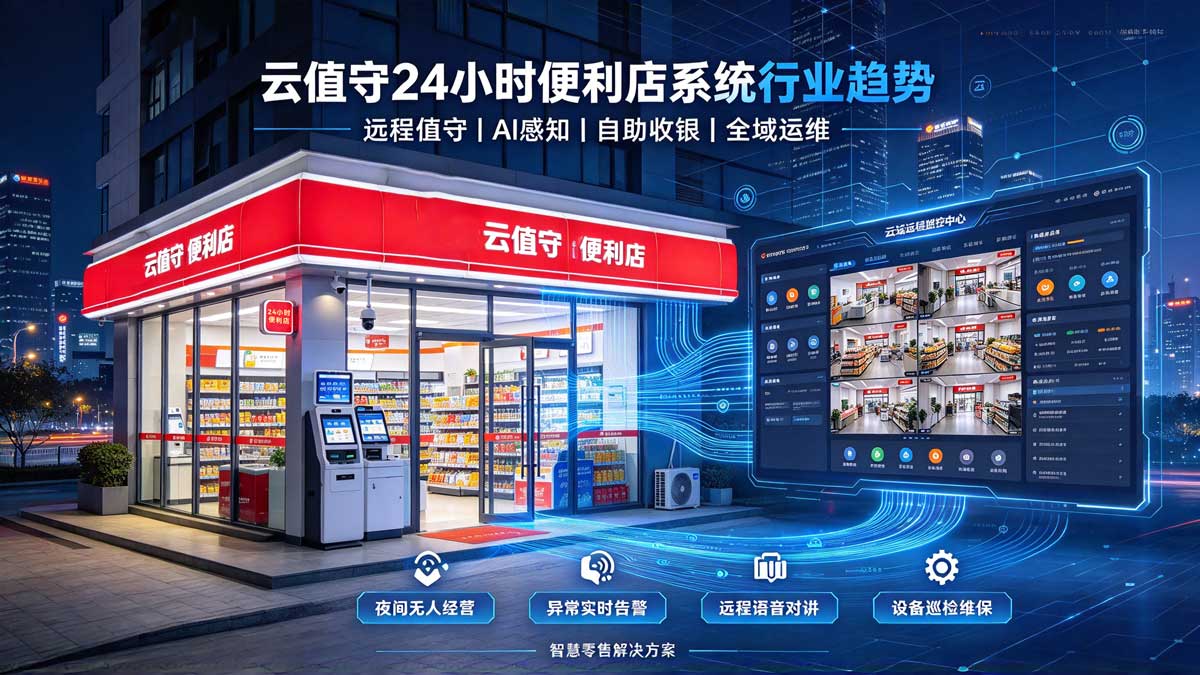 云值守24小时无人值守商店