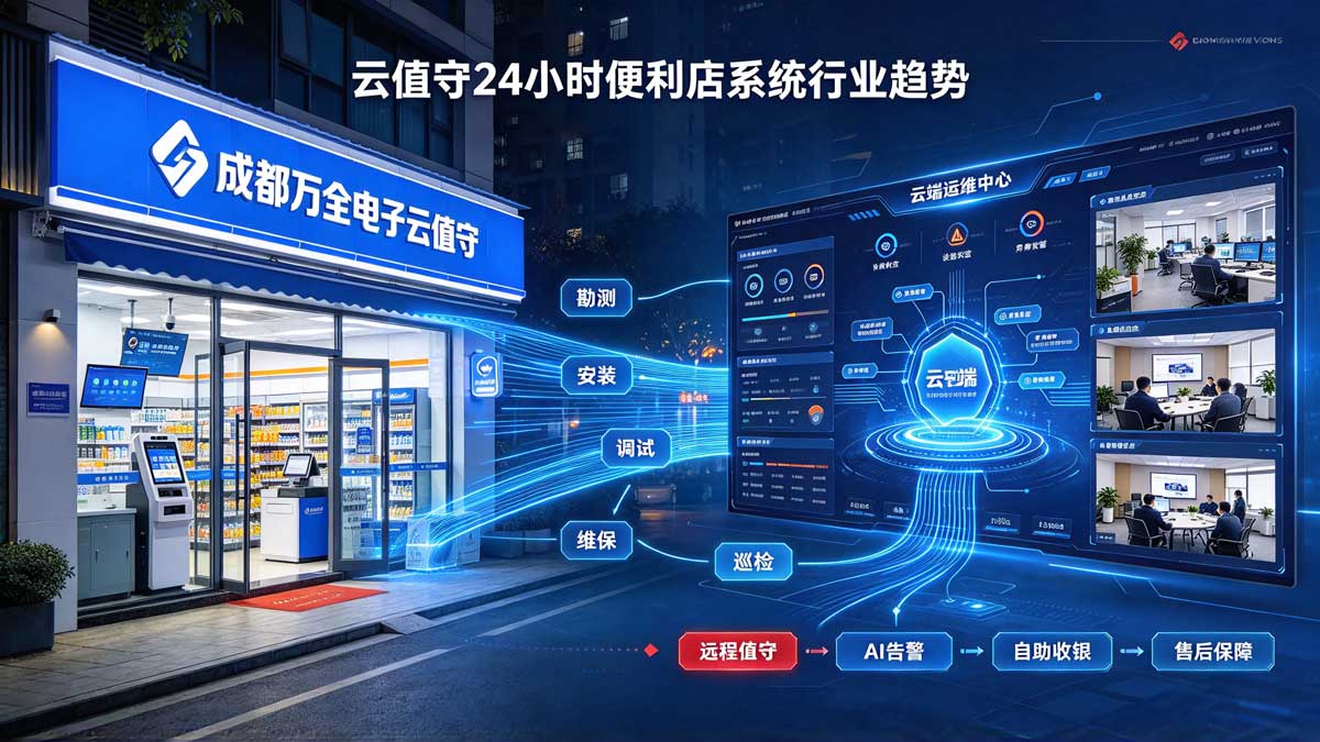 云值守24小时便利店：从“省人力”到“长营业”，AI正重塑夜间零售新蓝海
