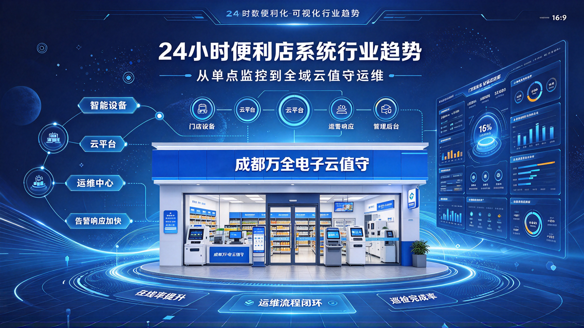 成都万全电子云值守24小时便利店