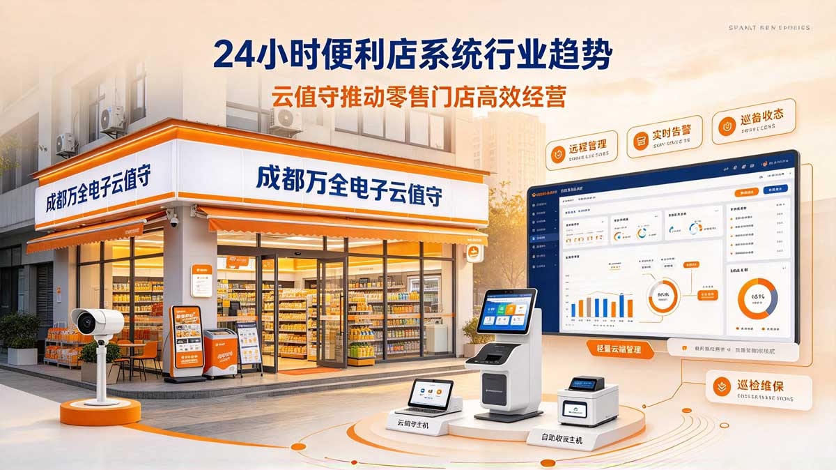 成都万全电子云值守系统（云智售）
