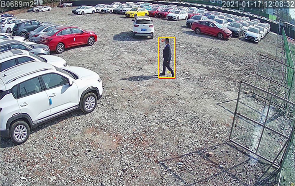 室外停车场AI视频联网报警系统安装项目