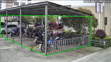 自行车停车场监控系统竟然可以解决火焰识别报警